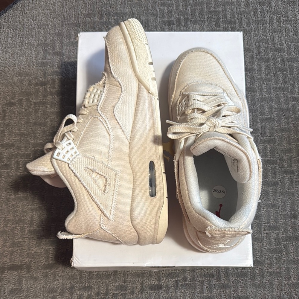 Cream Sneakers